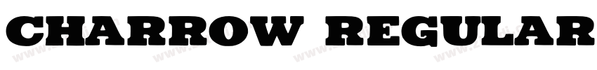 Charrow Regular字体转换